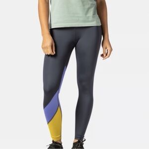 Womens Small Cotopaxi Mariposa Colorblock Active Leggings High‎ Rise 7/8 Admiral